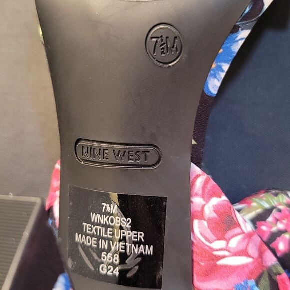 BRAND NEW NINE WEST KOBS ANKLE BOWNOT TIE SANDAL (WOMEN) - Picture 15 of 16